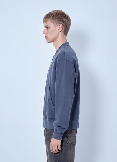 Our Legacy Rift Zip Sweatshirt Blue our0165020