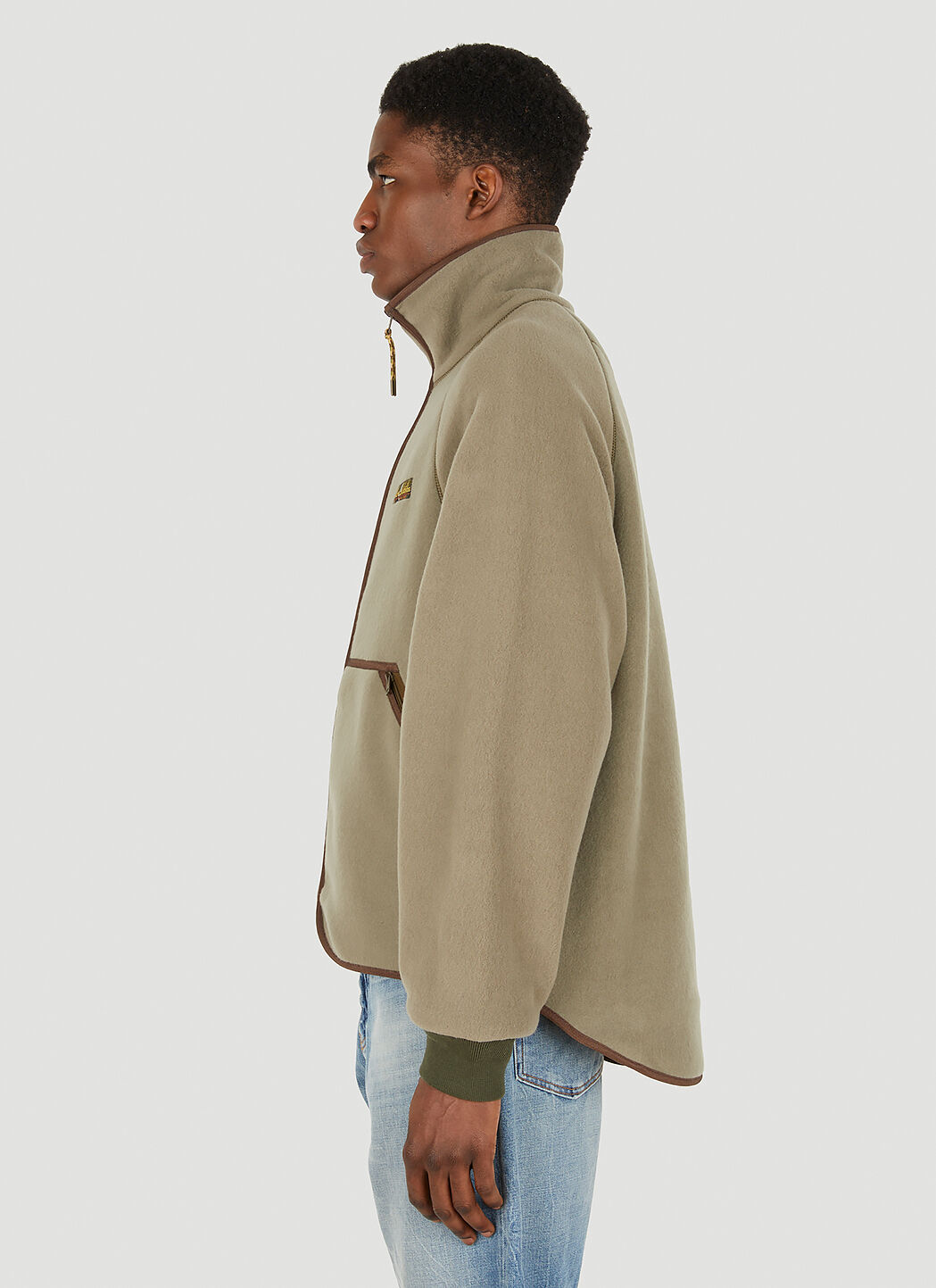 Acne fleece jacket sale
