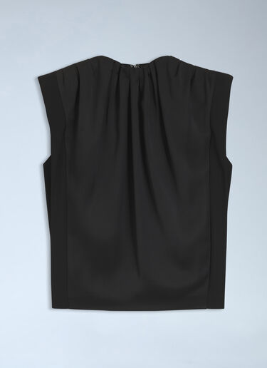 HUGO x entire studios Sleeveless Draped Top Black hgb0266010
