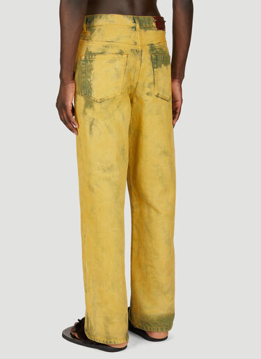 Dries Van Noten Washed Jeans Green dvn0156006