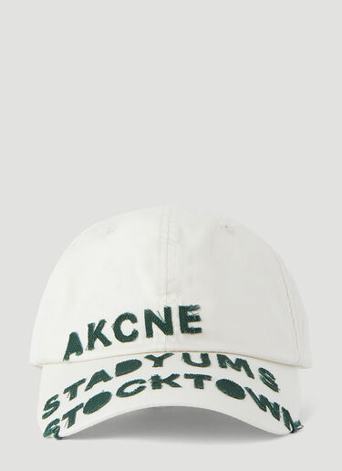 Acne Studios Stadyums 棒球帽 白 acn0145009