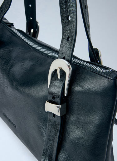 LN-CC® - Our Legacy: 2 cm Belt Shoulder Bag - Black Our Legacy 2 cm Belt Shoulder Bag Black our0265024