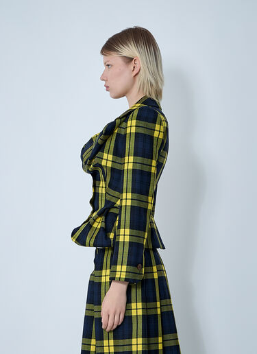 Vivienne Westwood Drunken Tailored Jacket Yellow vvw0261009
