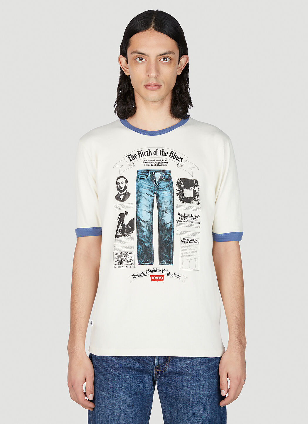 Levi's ringer deals t shirt