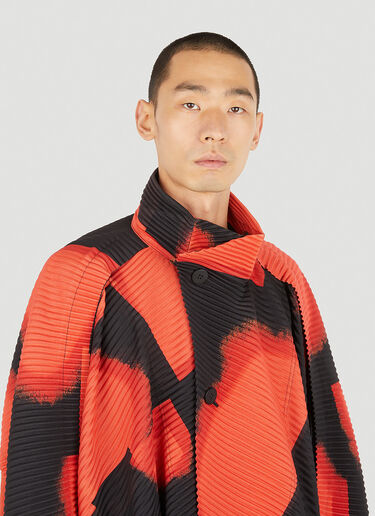 Homme Plissé Issey Miyake 灯笼大衣 红色 hmp0151004