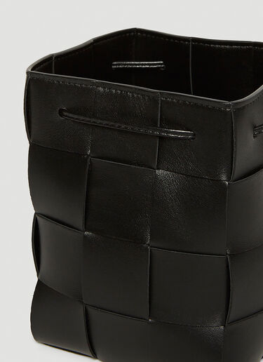 Small Casette Bucket Crossbody Bag Bottega Veneta Small Casette Bucket Crossbody Bag Black bov0247129
