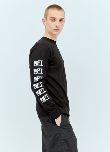 Space Available ラジカルリサイクルTシャツ  ブラック spa0356016