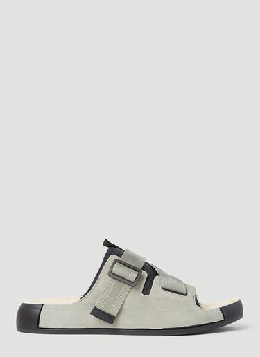 Stone Island Shadow Project Tape Sandals Green shd0152021