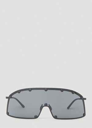 Balenciaga Shielding Sunglasses Black bcs0153001