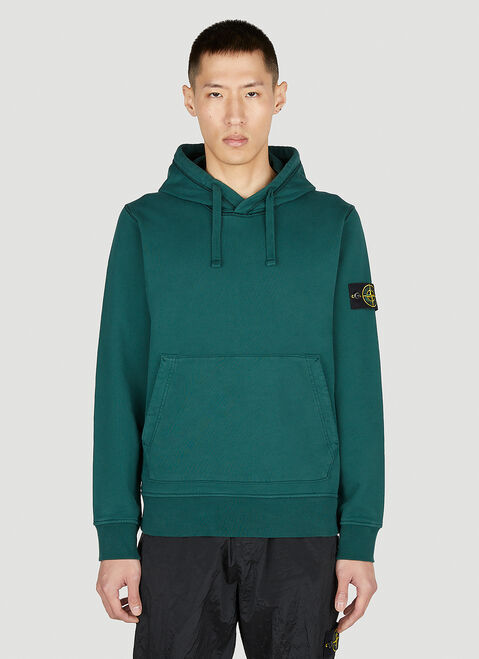 ERL Compass Patch Hooded Sweatshirt Blue erl0152012
