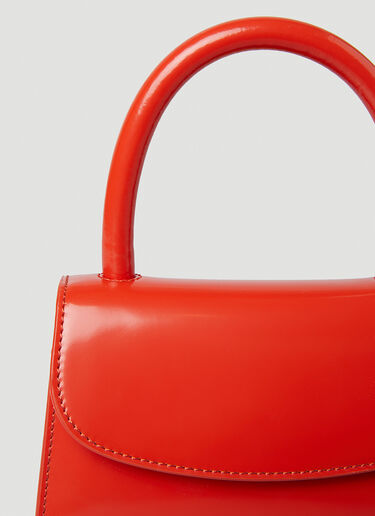 BY FAR Mini Patent Shoulder Bag Red byf0245017