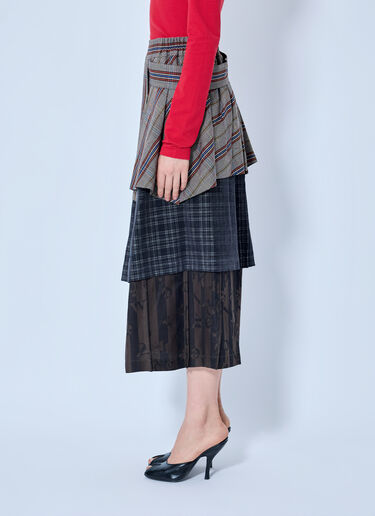 LN-CC® - Vivienne Westwood: Long Meghan Kilt - Beige Vivienne Westwood Long Meghan Kilt Beige vvw0265004