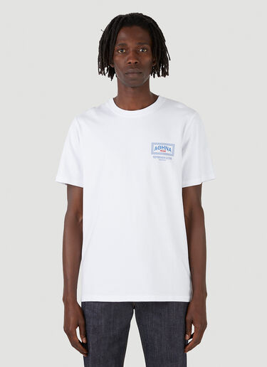 Pressure ポストカードTシャツ ホワイト prs0146003