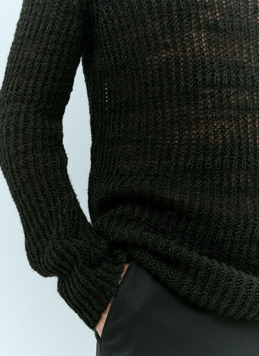 Dries Van Noten Milla Knit Sweater Black dvn0156029