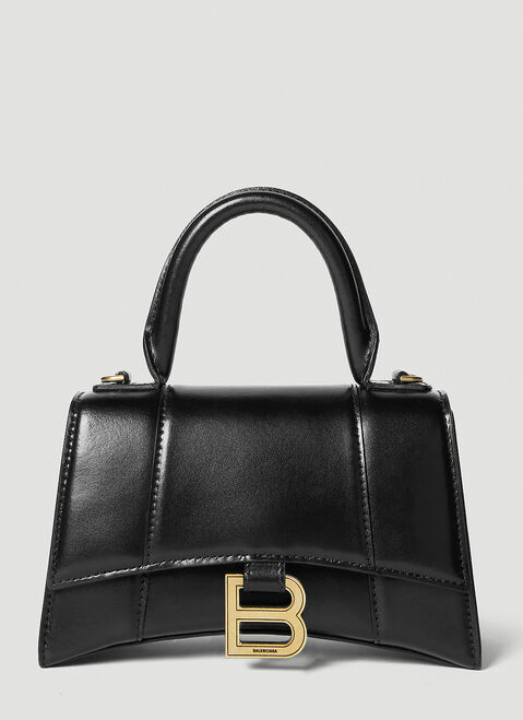 Jacquemus Hourglass Top Handle Extra Small Bag Cream jac0254095