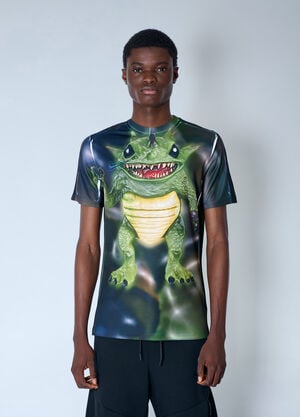 Nike by Yaku Re-Create Animal T-Shirt Green nik0165014