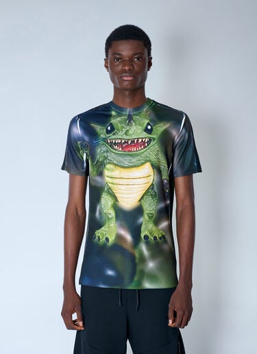 Re-Create Animal T-Shirt Nike by Yaku Re-Create Animal T-Shirt Green nik0165014