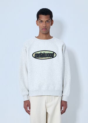 Metalwood Raglan Sleeve Sweatshirt Grey met0164002