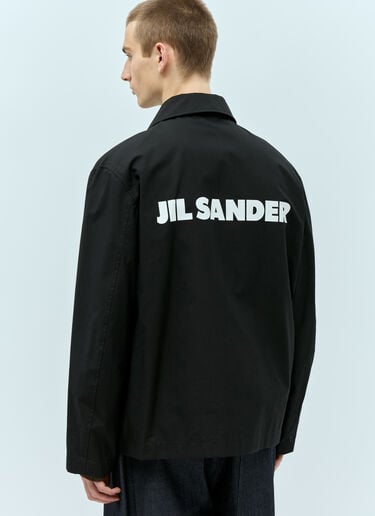 Jil Sander 스냅 오버셔츠 블랙 jil0155012