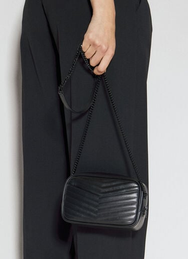 Saint Laurent 미니 루 숄더백  블랙 sla0255124