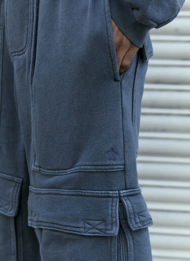 GREG ROSS Cargo Track Pants Black grr0157009