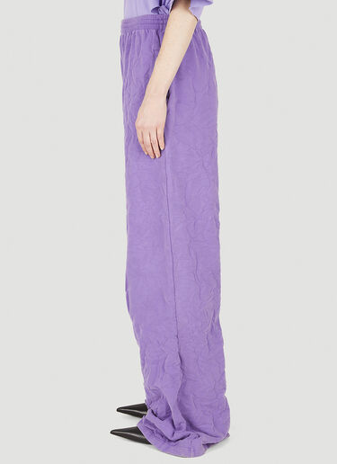 Balenciaga Extra Long Pants Purple bal0247032