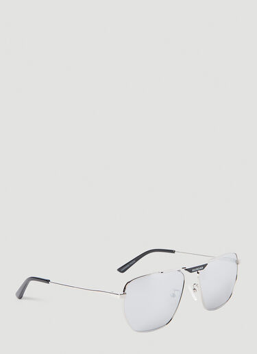 Tag 2.0 Navigator Sunglasses Balenciaga Tag 2.0 Navigator Sunglasses Silver bcs0353015