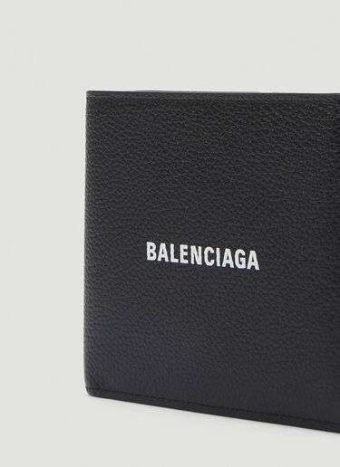Balenciaga 二つ折り ロゴウォレット ブラック bal0143082