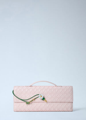 Bottega Veneta Long Andiamo Clutch Pink bov0261052