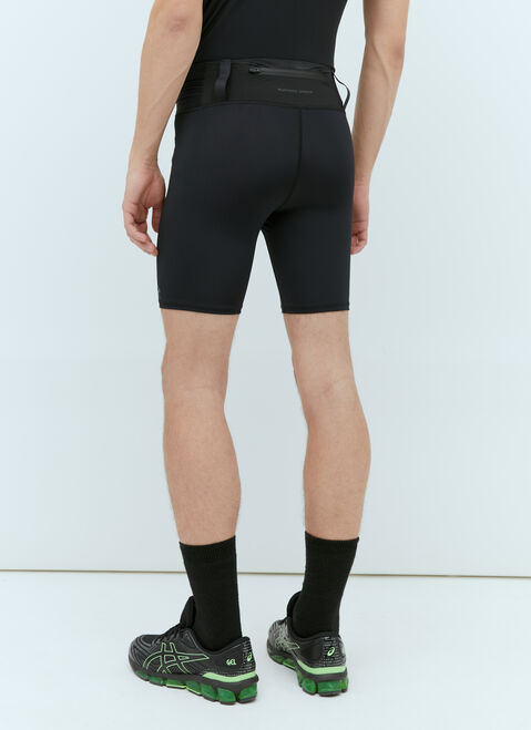 Moncler x Rick Owens Ash 8" Compression Shorts Black mcs0355014