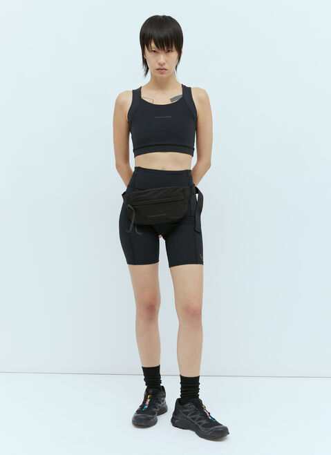 RUNNING ORDER Ash 8" Compression Shorts Black run0354003