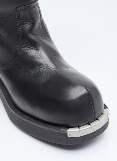 MM6 Maison Margiela Biker Boots Black mmm0254015