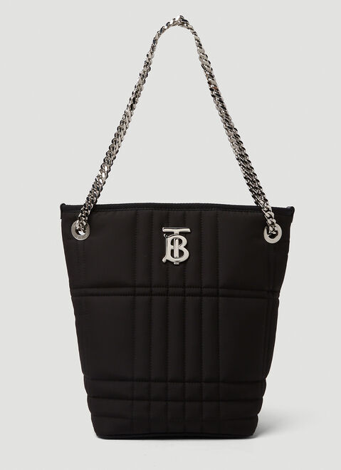 Balenciaga [Lola] 스몰 캔버스 버킷 백 블랙 bal0254070