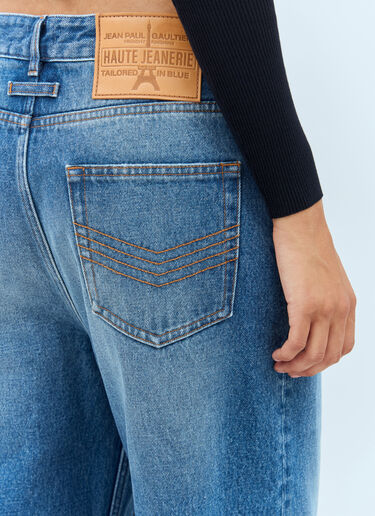 Buttoned Leg Jeans Jean Paul Gaultier Buttoned Leg Jeans Blue jpg0357002