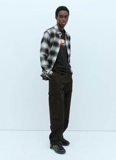 Stüssy Bay Check Overshirt Grey sts0152051