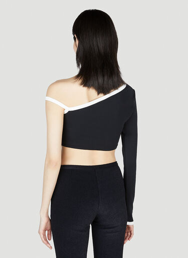 Asymmetric Top Courrèges Asymmetric Top Black cou0252021