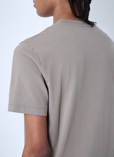 Moncler Logo Motif T-Shirt Beige mon0160023