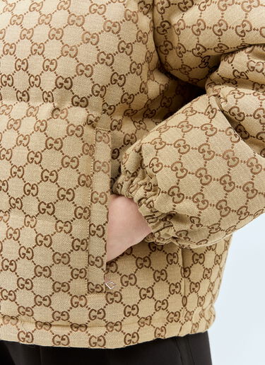 Gucci GG Canvas Bomber Jacket Beige guc0257020