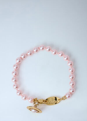 Vivienne Westwood Simonetta Pearl Bracelet Pink vvw0264032