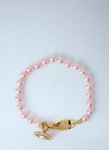 Vivienne Westwood Simonetta Pearl Bracelet Pink vvw0264032