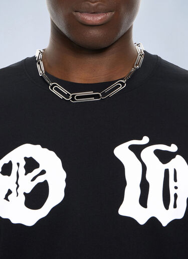 Off-White Paperclip Chain Necklace Grey ofw0164449