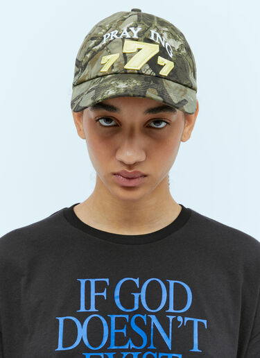 Praying 777 Baseball Cap Green pry0354018
