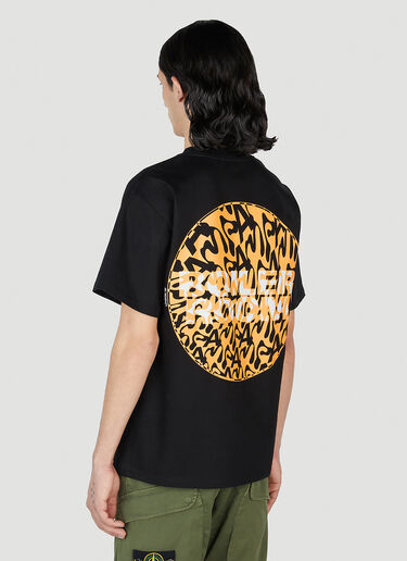 Boiler Room x P.A.M. Logo Print T-Shirt Black bor0350007