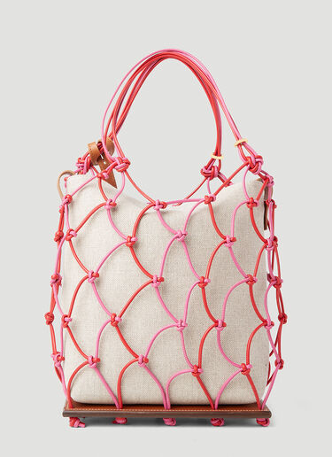 Le Petit Filet Pralu Handbag Jacquemus Le Petit Filet Pralu Handbag Beige jac0251075