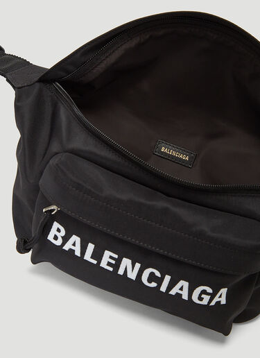 Balenciaga Wheel Small Belt Bag Black bal0243068