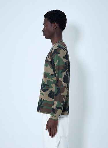 Ribbed Long Sleeve Sweatshirt Stüssy Ribbed Long Sleeve Sweatshirt Green sts0164009