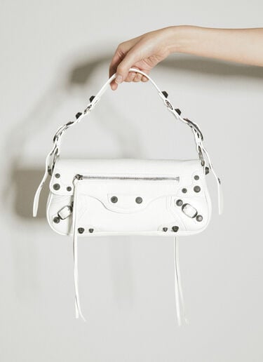 Balenciaga Le Cagole Small Sling Shoulder Bag White bal0255059