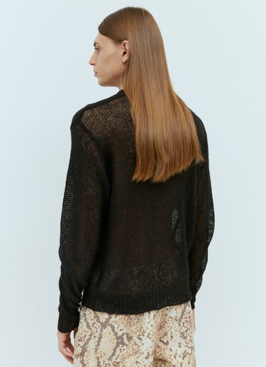 Stüssy Loose Knit Sweater Black sts0152057
