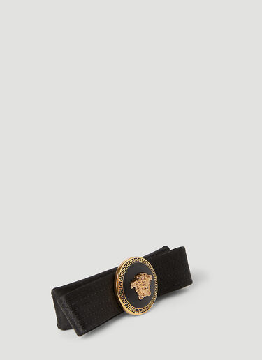 Versace Gianni Ribbon Hair Clip Black ver0255018