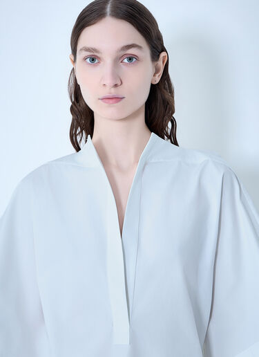 Jacquemus La Tunique Moisson Dress White jac0264008